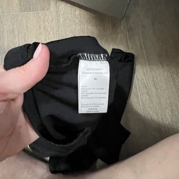 Sequin Bomber Jacket and Leggings Set Weissman HIP HOP CM - Picture 4 of 4